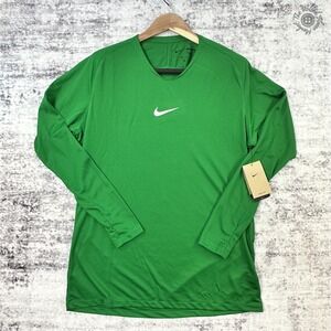 NWT Nike Dri-FIT Park First Layer Green Soccer Football Shirt AV2609-302 Mens XL